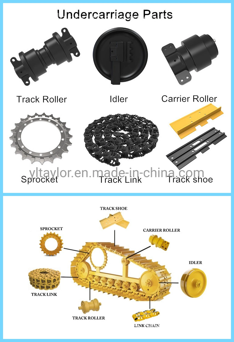 Front Idler Undercarriage Parts Excavator/Bulldozer Front Idler Group Assy